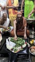 H.H. Shrimat Sadyojat Shankarashram  Swamiji's  visit to  Shri Mahabaleshwar Temple - Gokarna (21st June 2023)